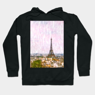 Eiffel Tower Paris Rooftops. For Eiffel Tower & Paris Lovers. Hoodie